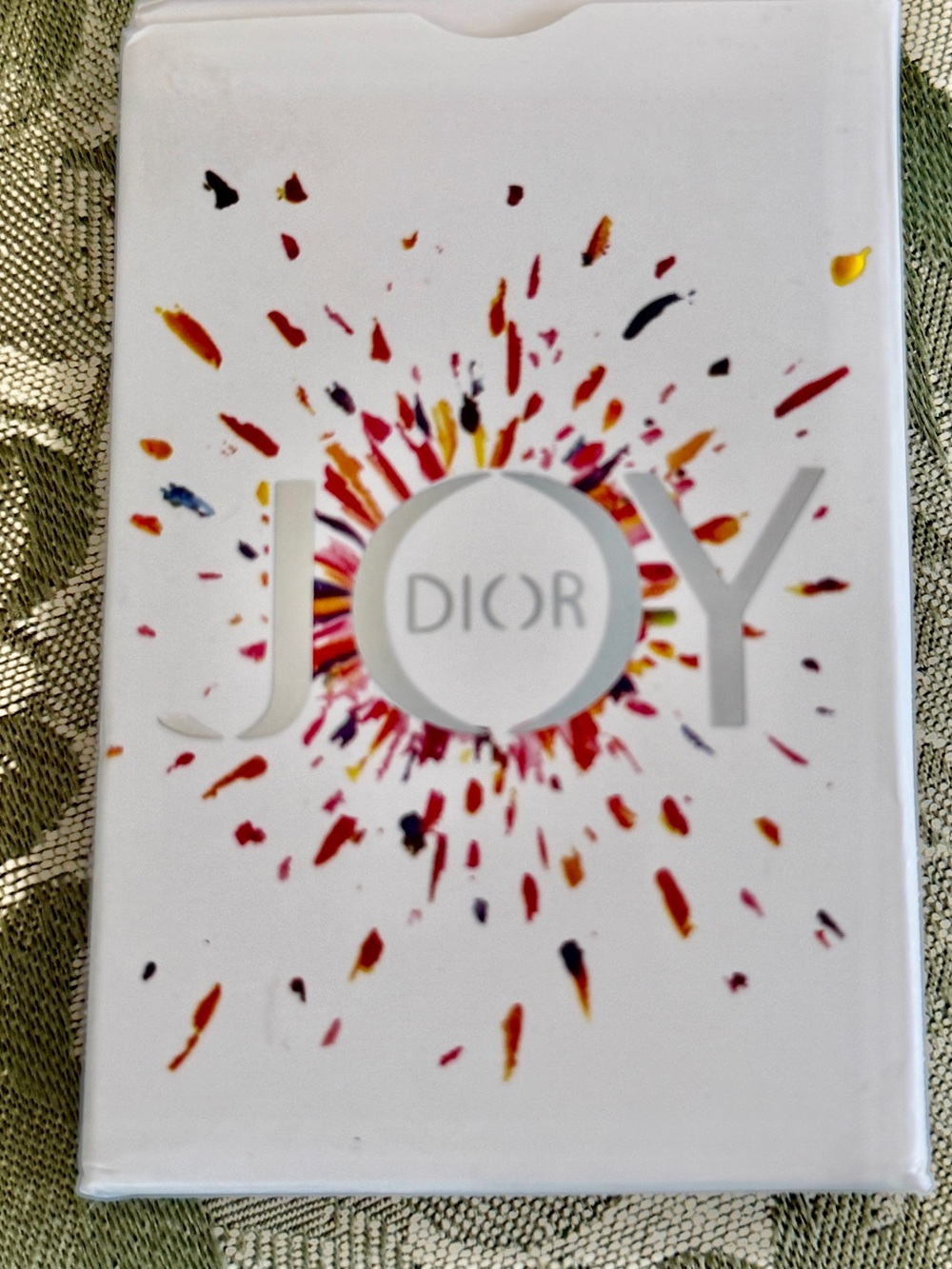 limited edition deck of Christian Dior Joy Playing Cards Like New